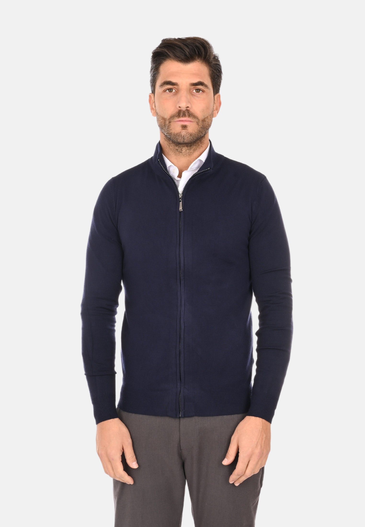 Maglione uomo con zip hotsell