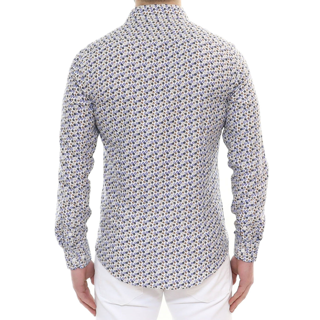 Camicia con margherite