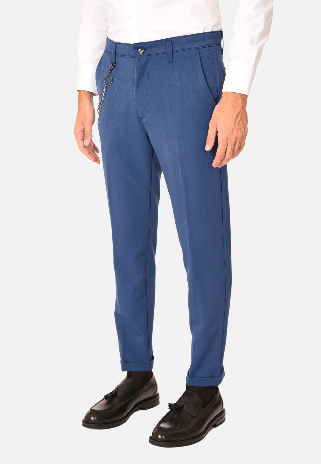 Pantaloni con catena