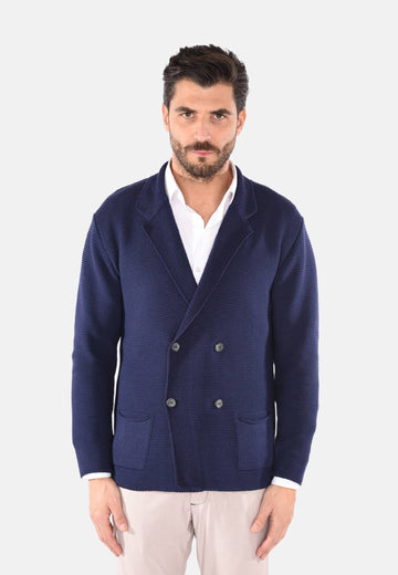 Cardigan veste à double boutonnage