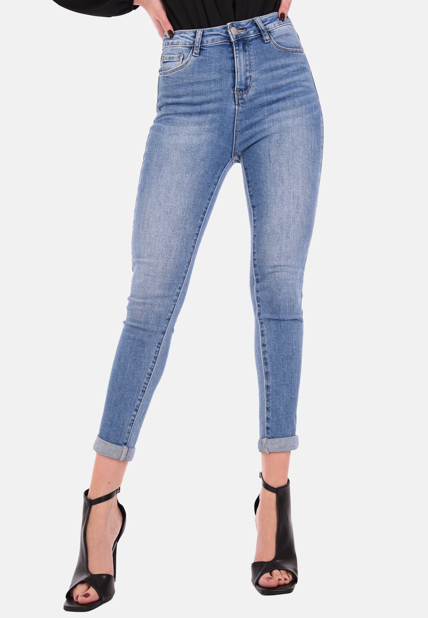 Jean capri skinny