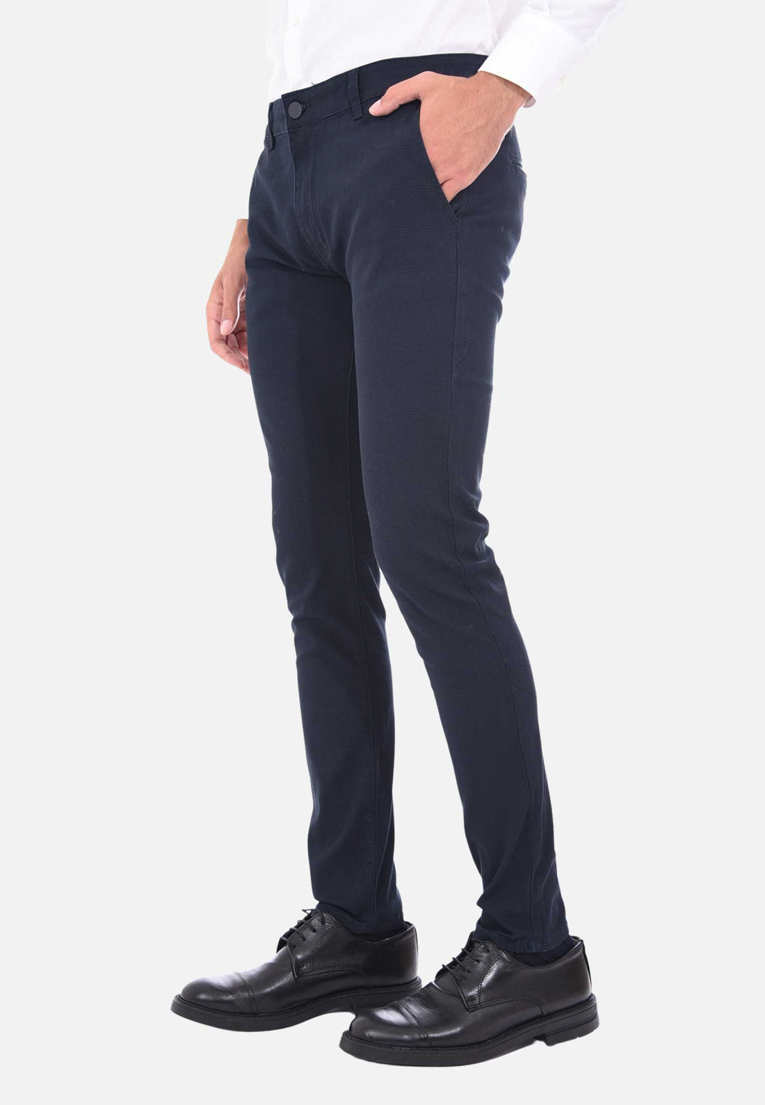 Pantalone a quadri caldo cotone