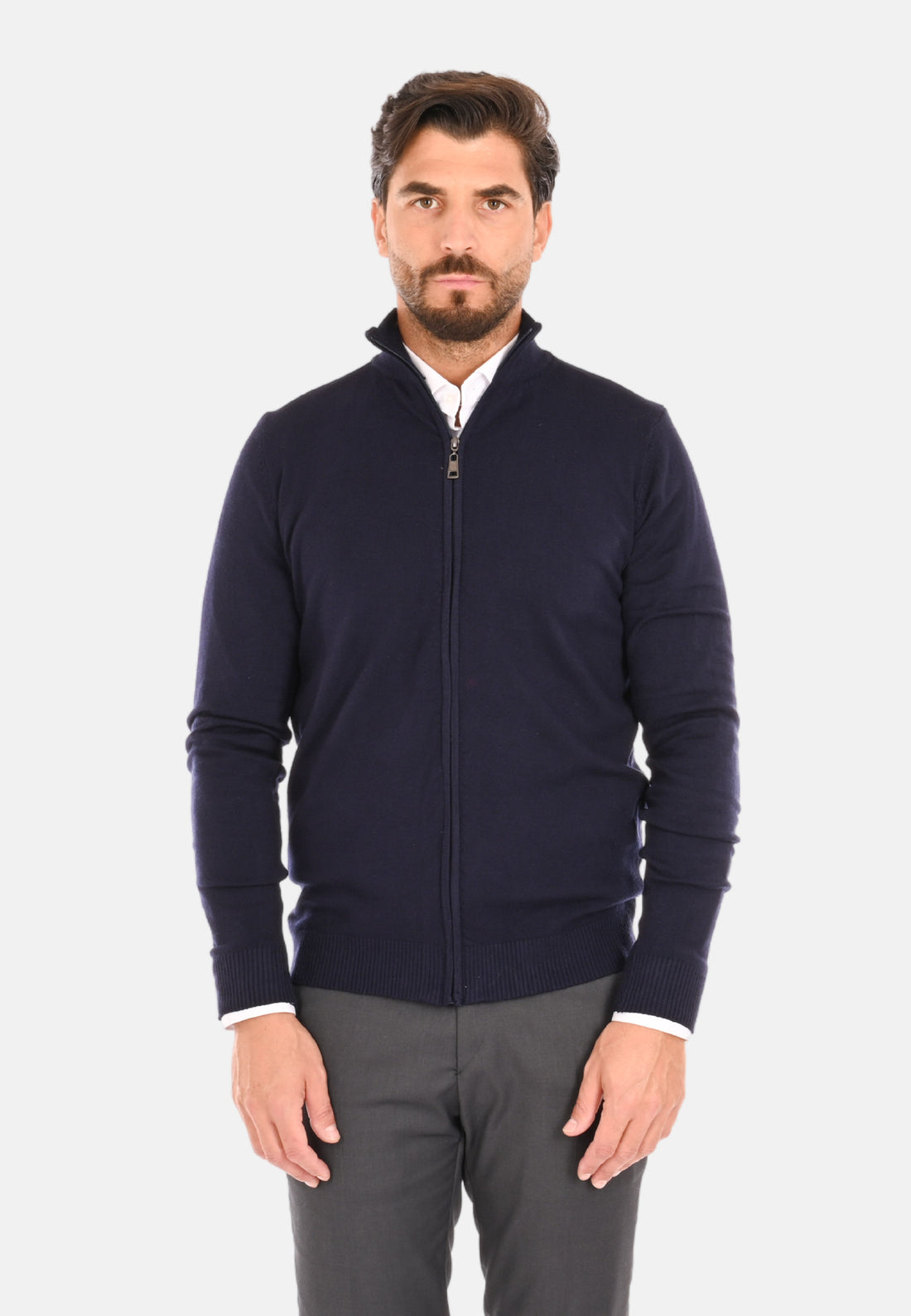 Cardigan zip intera