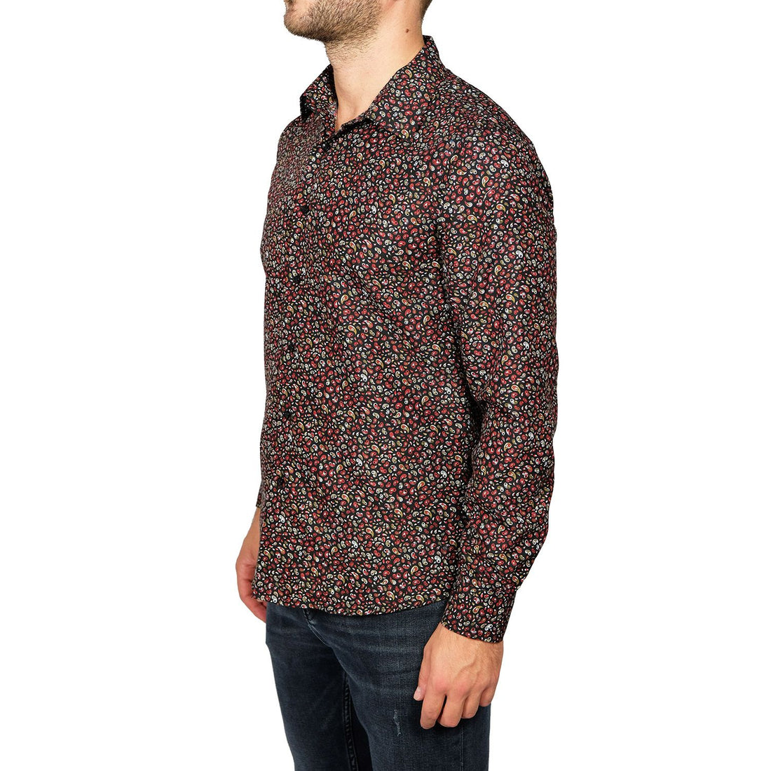 Camicia a fantasia paisley