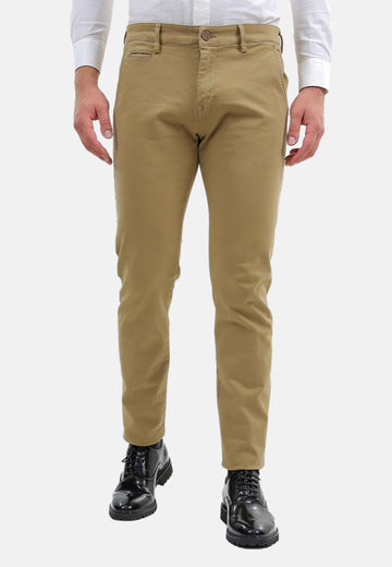 Pantalone chino invernale tasca america