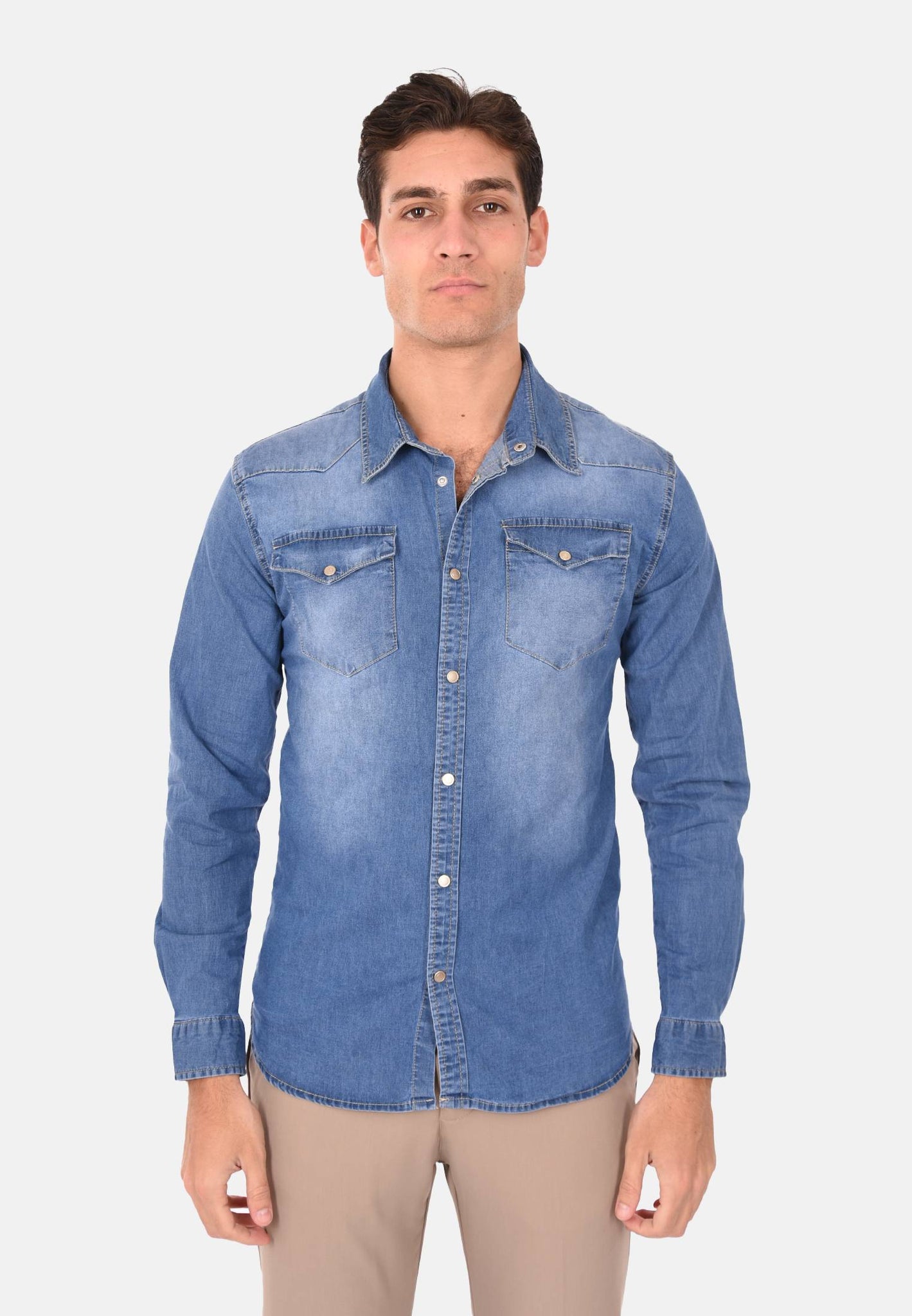 Camicia di jeans basic