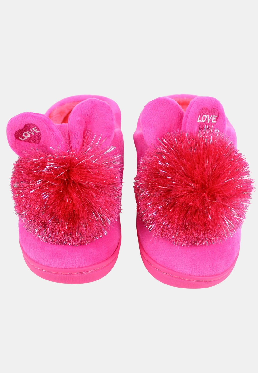 Chaussons à pompons