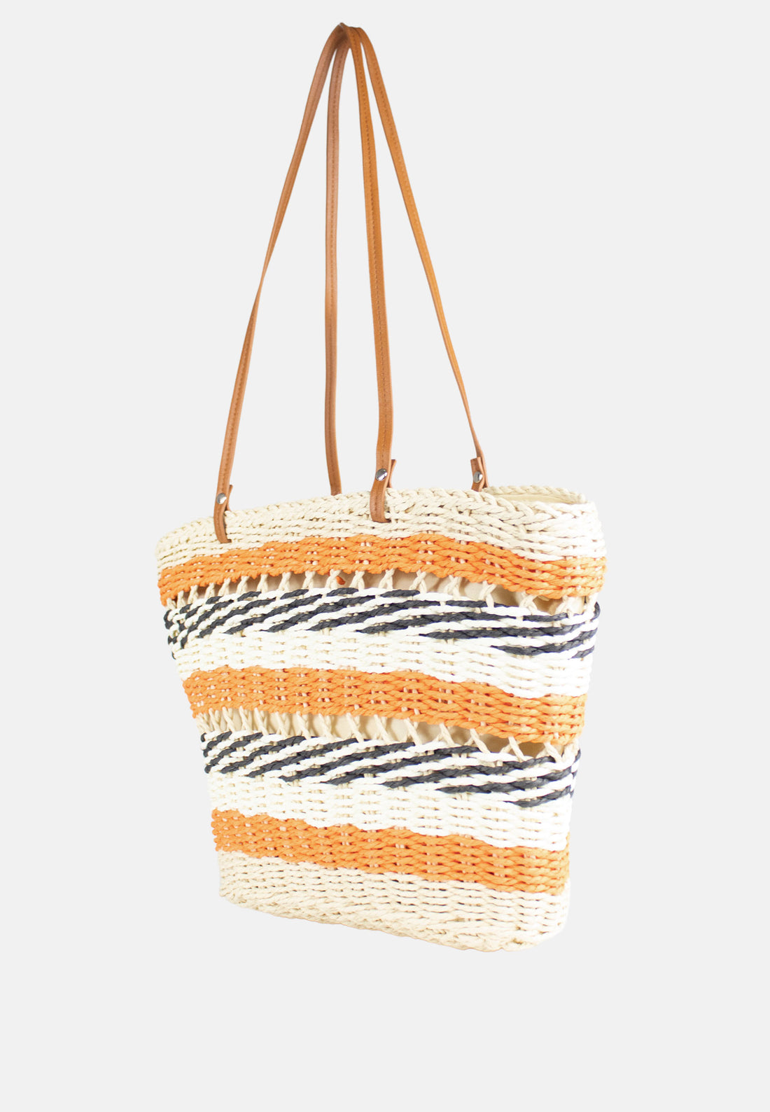 Shopper bag a righe