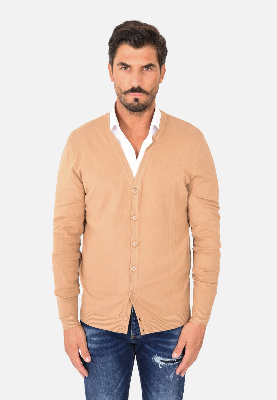 Cardigan con bottoni