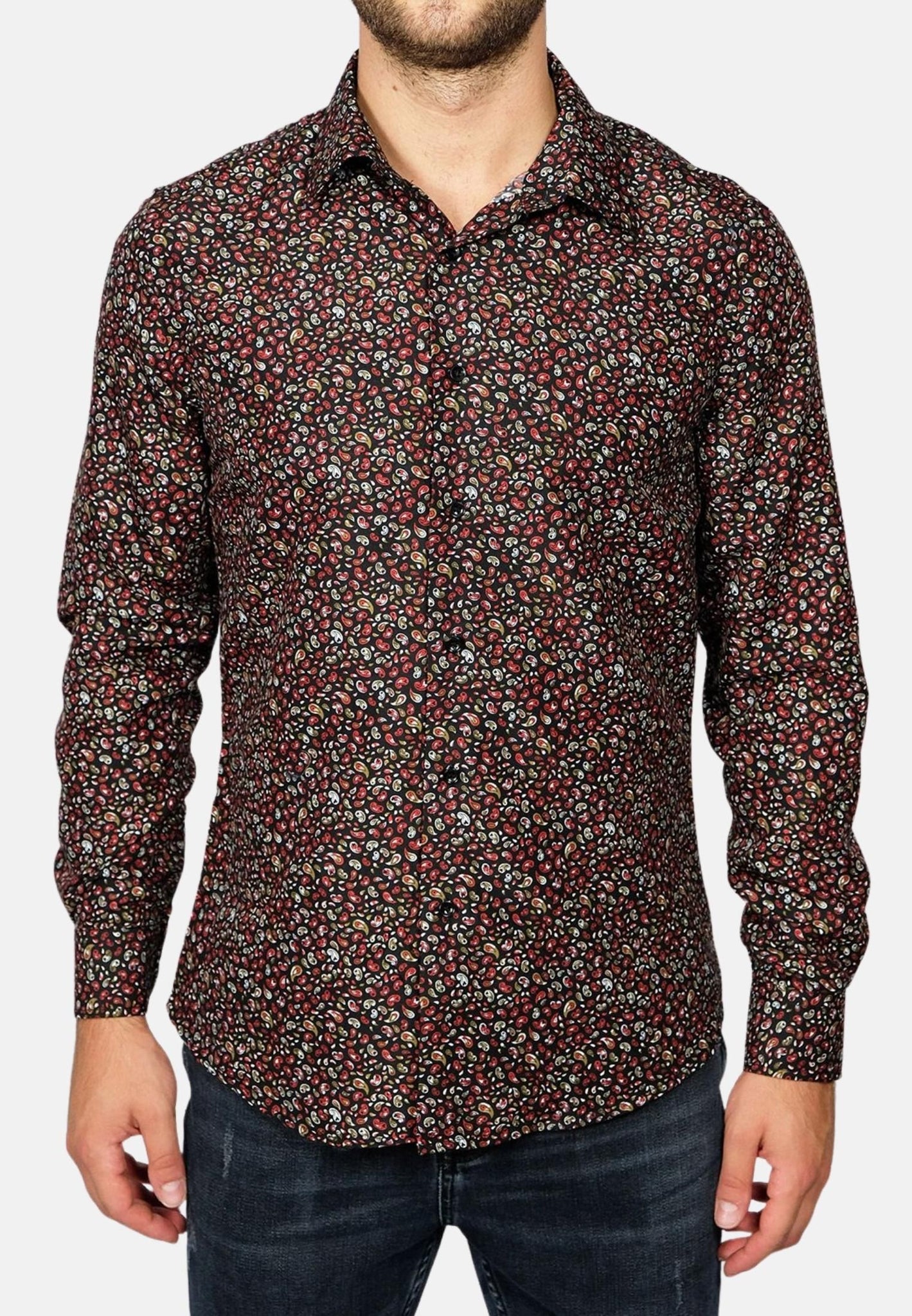 Camicia a fantasia paisley