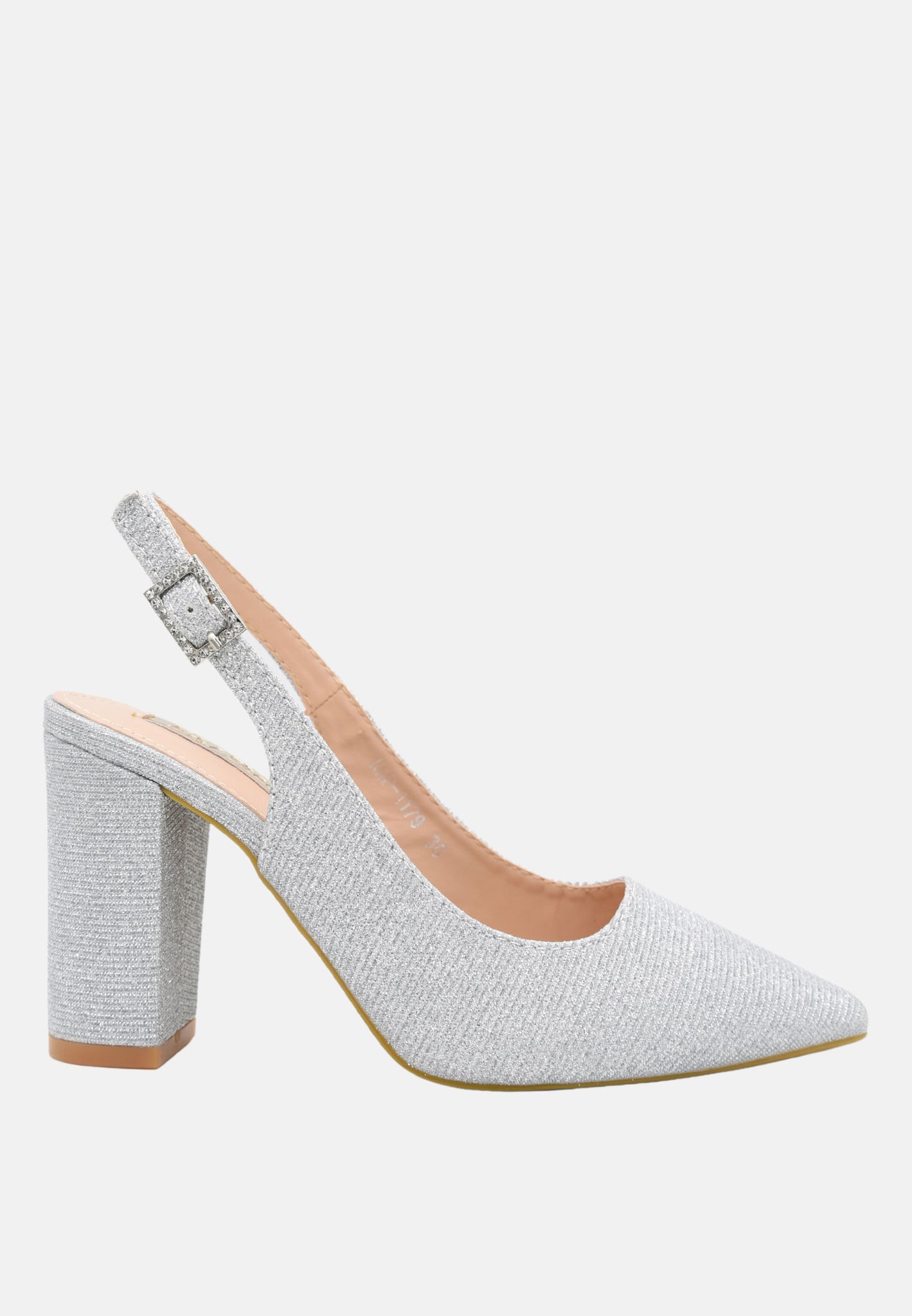 Decollet√® slingback glitterati