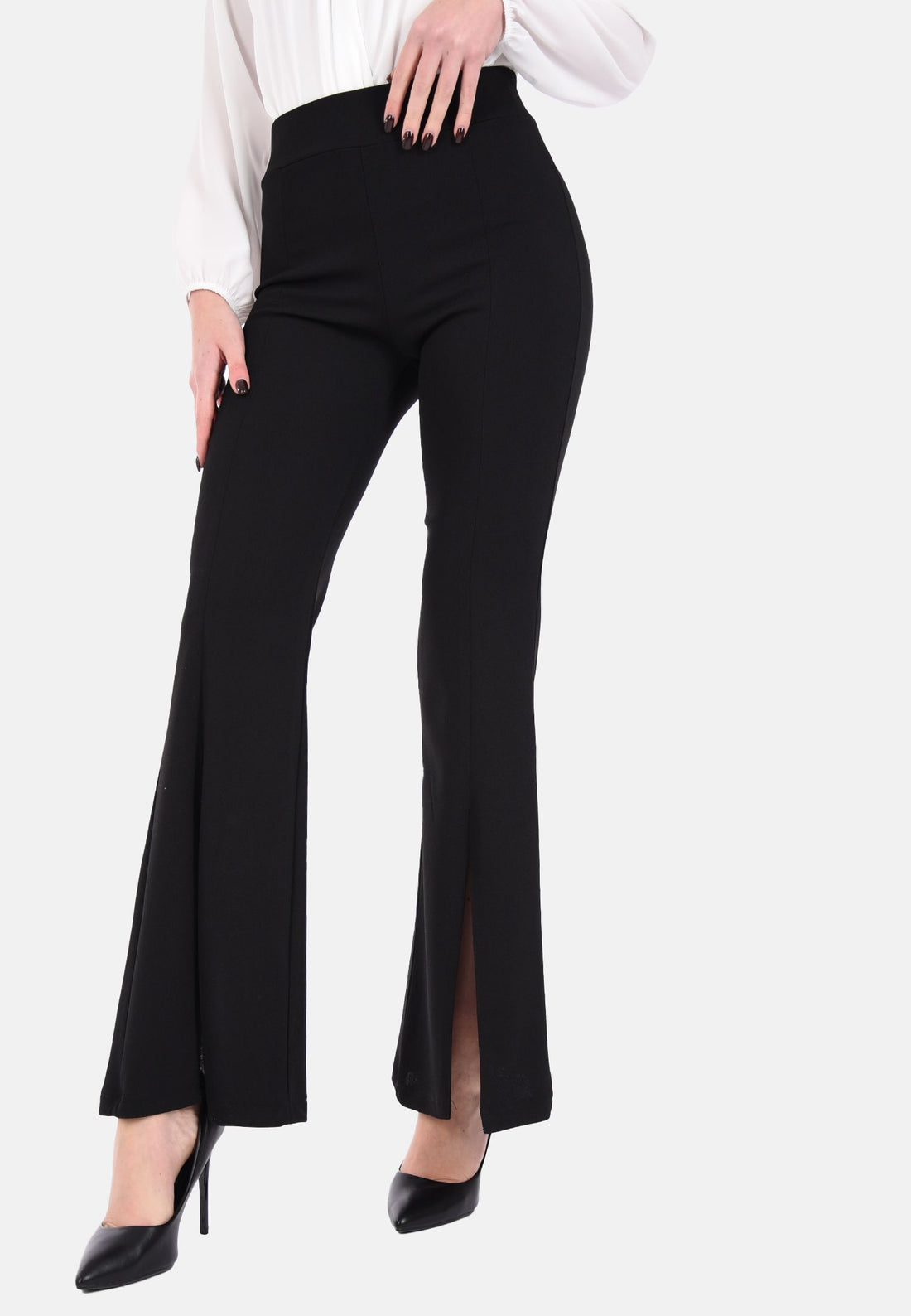 Pantalon Palazzo avec fente