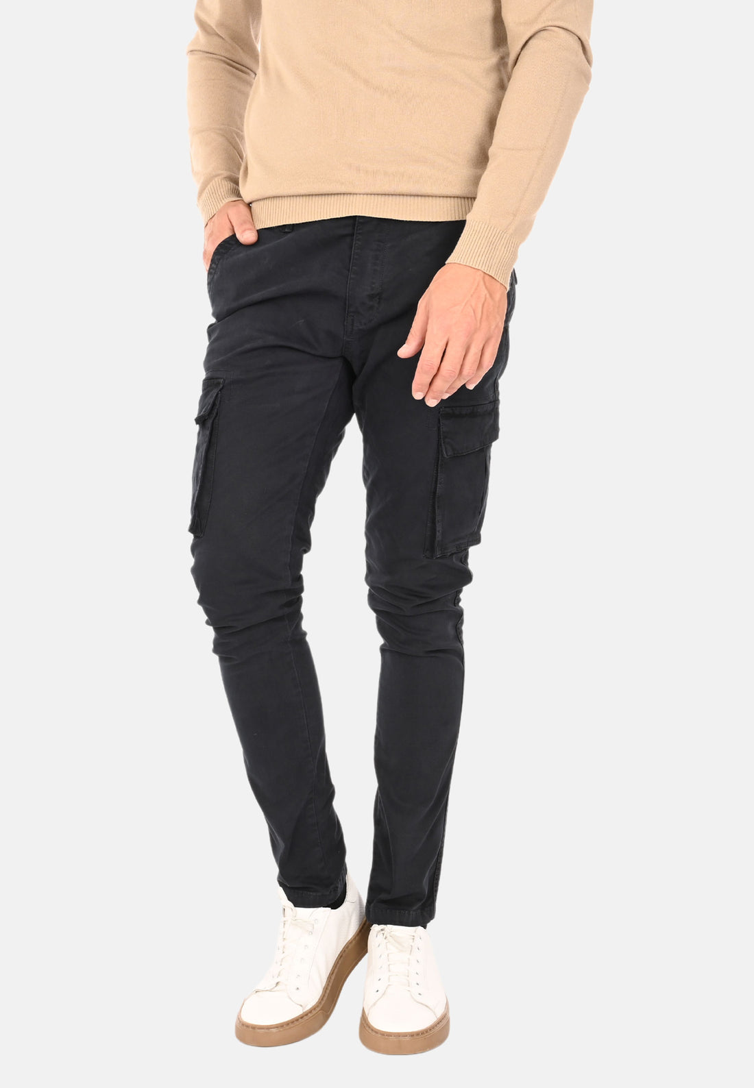 Pantalone Cargo senza elastico