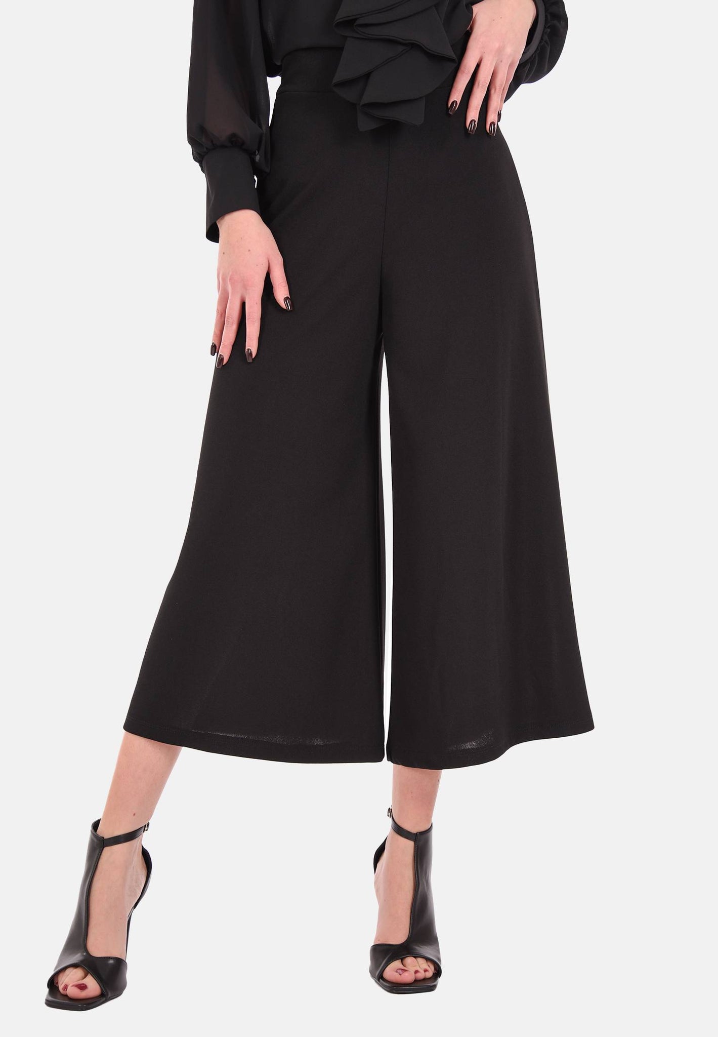 Pantalon Palazzo avec élastique