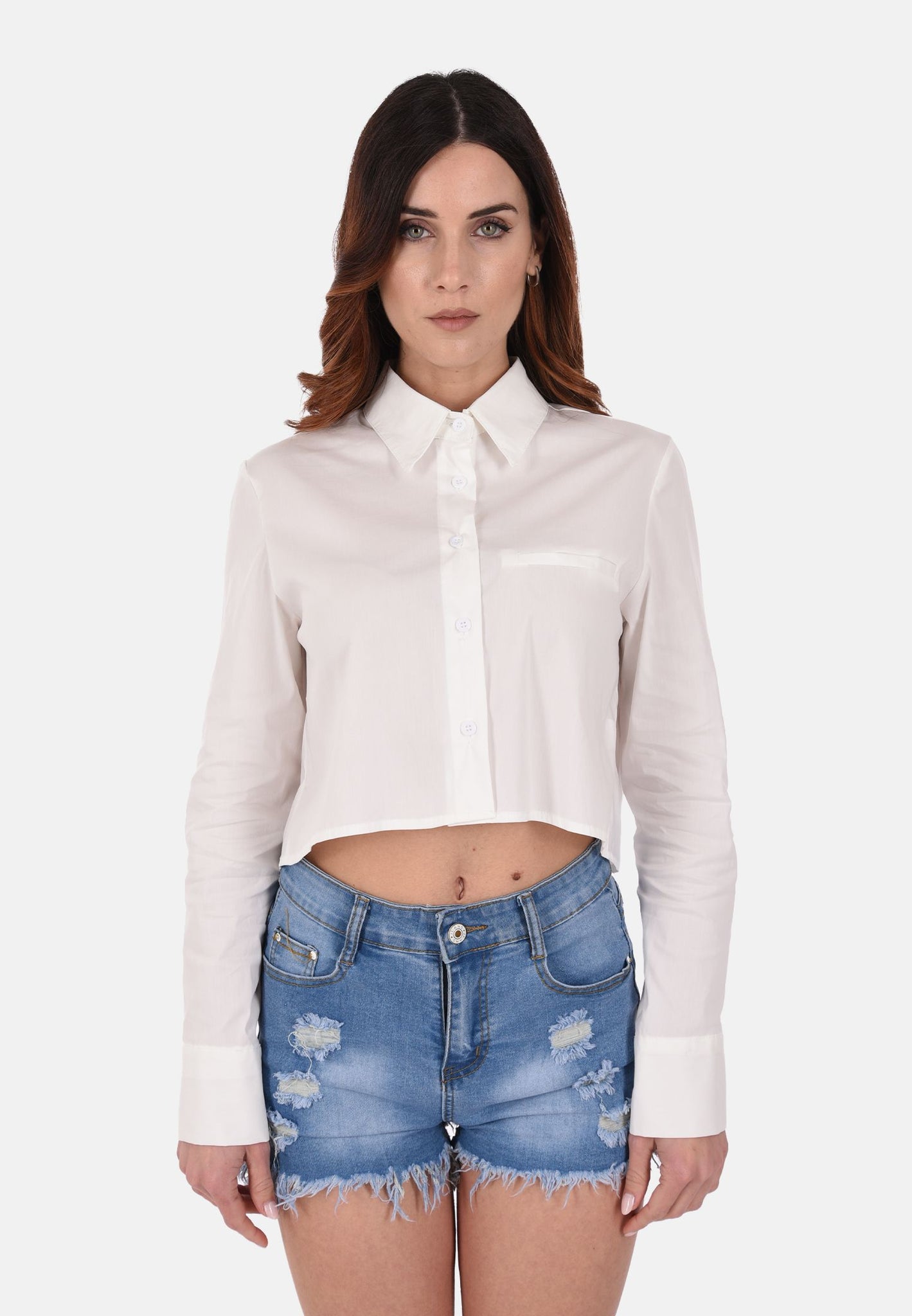 Camicia cropped