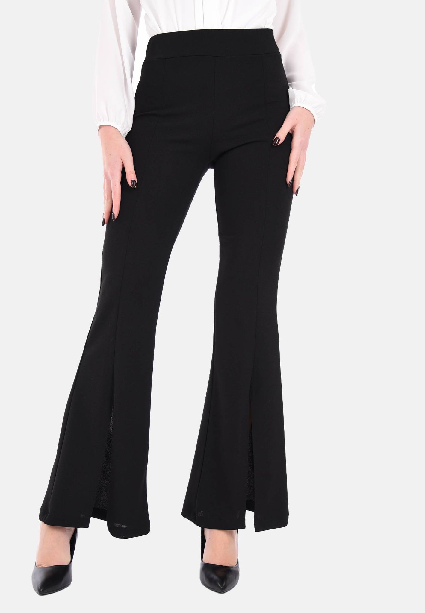 Pantalon Palazzo avec fente