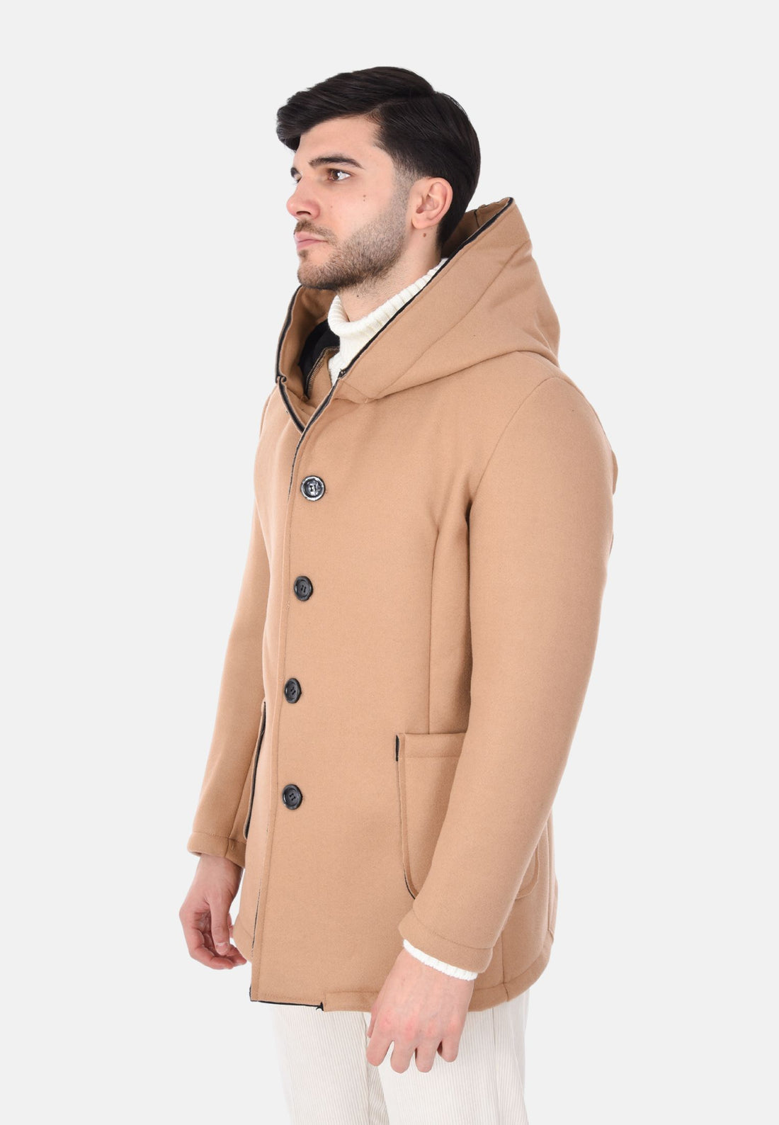 Cappotto monopetto