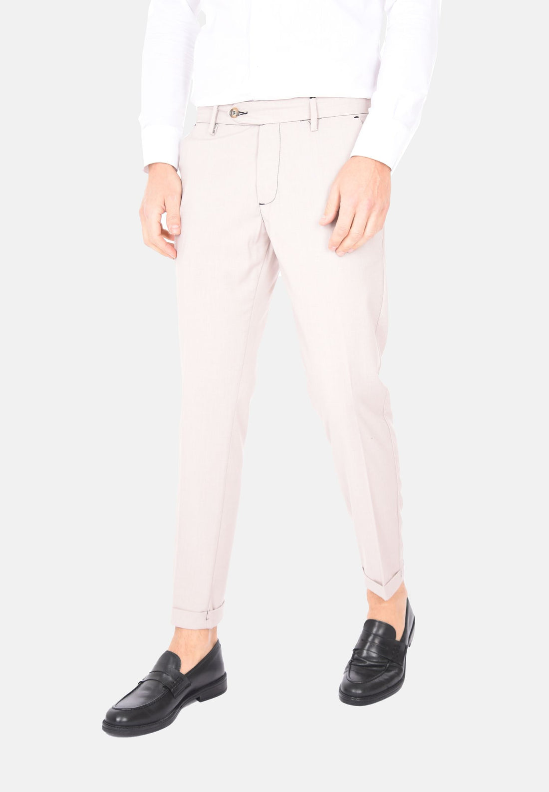 Pantalon capri uni