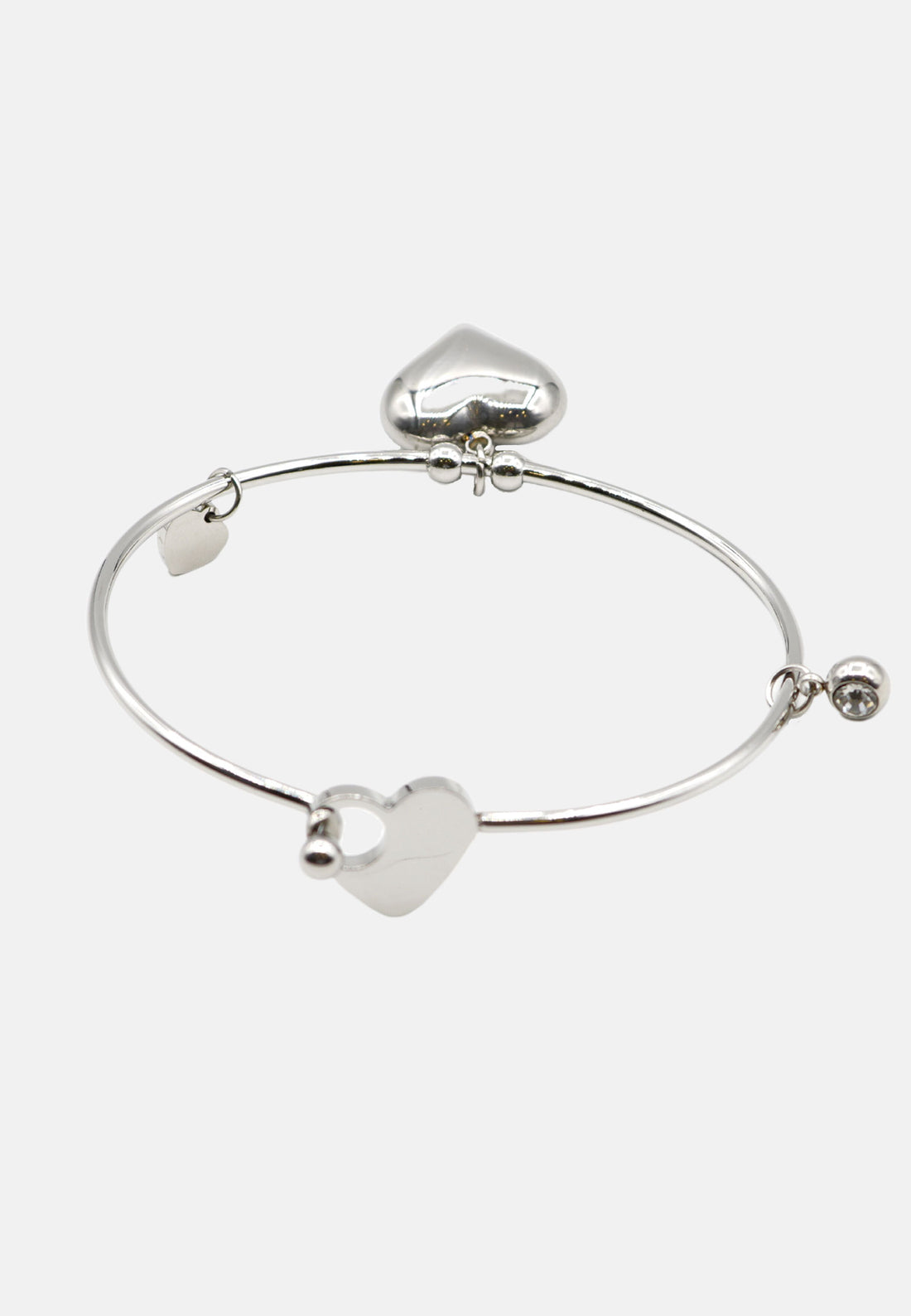 Bracciale rigido cuore