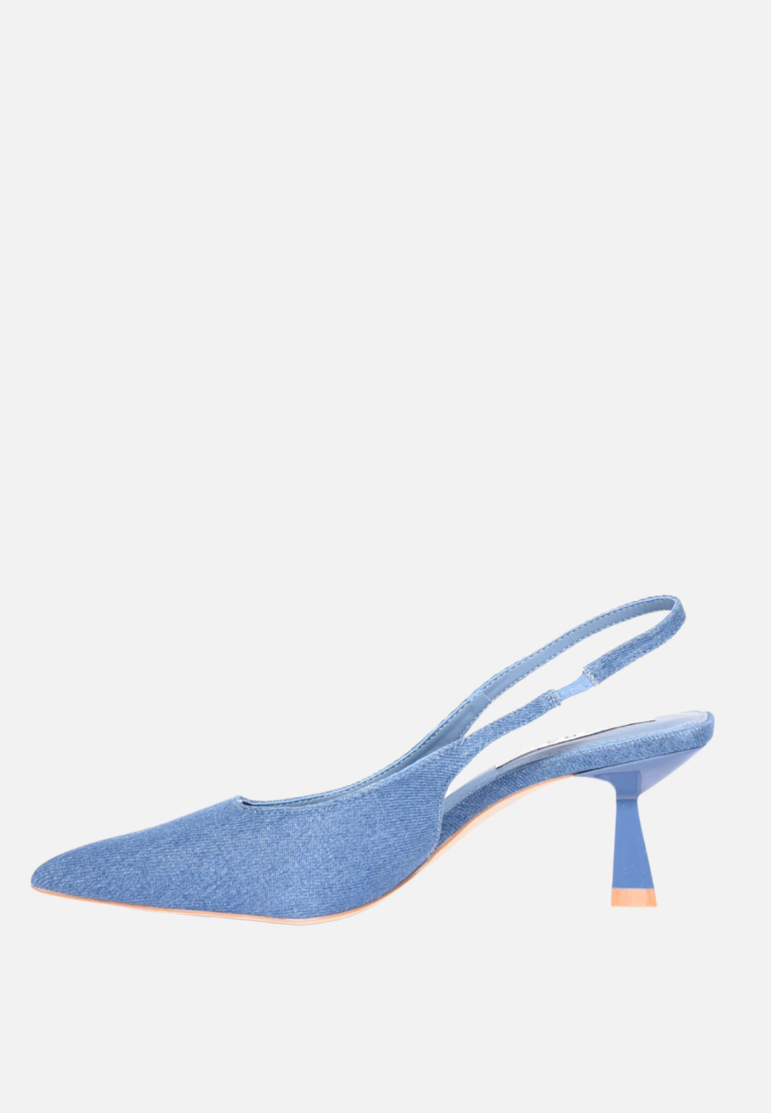 Slingback tacco basso