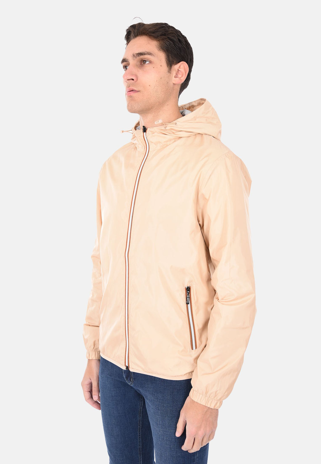 Waterproof jacket with hood